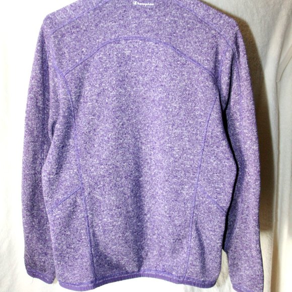 Purple Champion Fleece Jacket - Picture 2 of 5